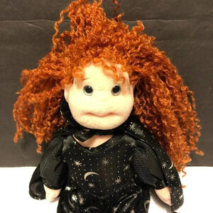 Vintage Y2K Rare Ty Gear Giggly Gracie Curly Brown Hair Doll 2001